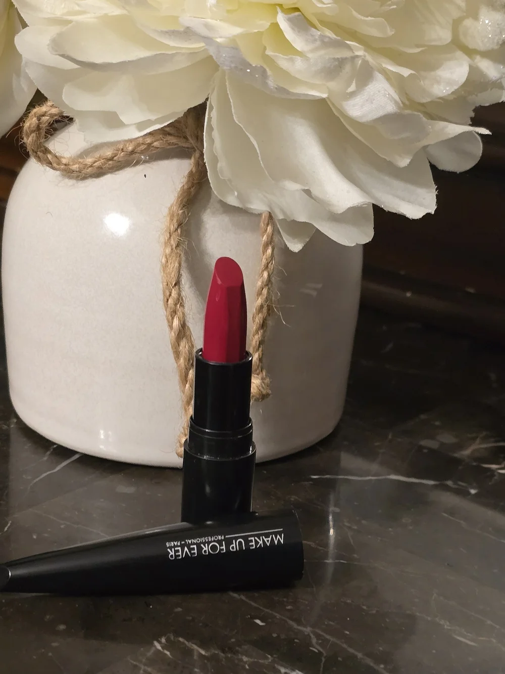 Makeup Forever Rouge Artist Satin Lipstick In Shade 406 Cherry Muse NWOB